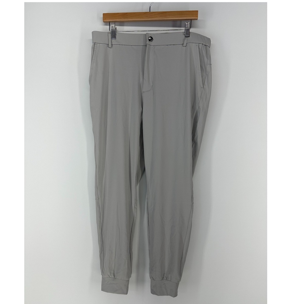 G GRADUAL Joggers Mens XL Gray Performance Stretch Athletic Golf Pants Workout